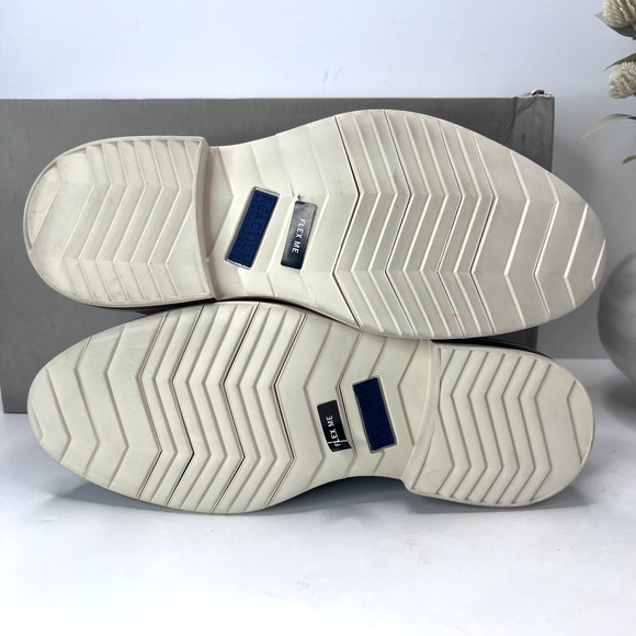 Kenneth Cole Reaction Klay Flex Cap Toe Leather Oxford Cognac RMS9086LE Men 7 M - Picture 8 of 10